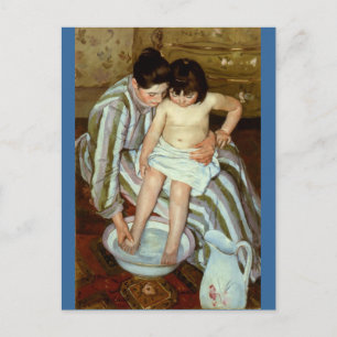 Mary Cassatt's The Child's Bath (circa 1892) Postcard