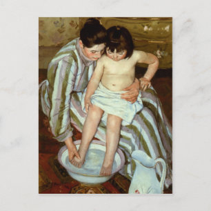 Mary Cassatt's The Child's Bath (circa 1892) Postcard
