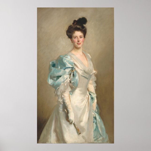 Mary Chamberlain - Poster d'art de John Sargent (Devant)
