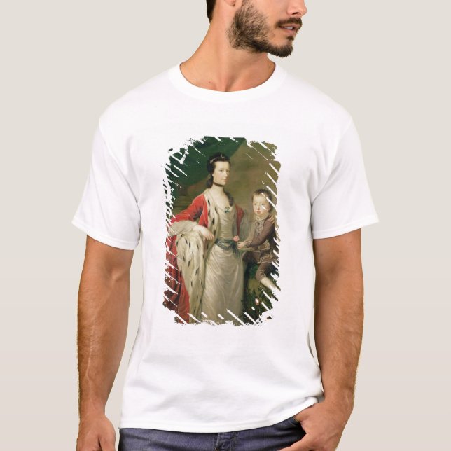 Mary, Countess of Shaftsbury and her Son T-Shirt (Front)
