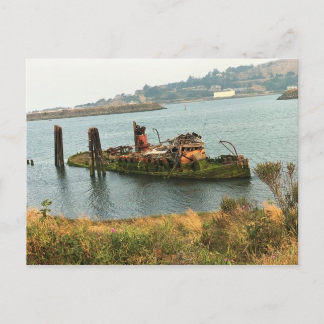 Mary D. Hume, Gold Beach, Oregon Postcard (Front)