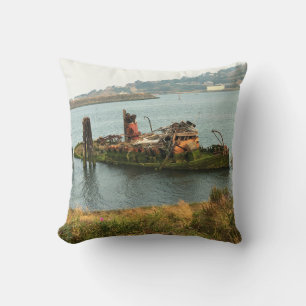 Mary D. Hume, Gold Beach, Oregon Throw Pillow