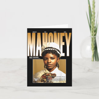 Mary Eliza Mahoney First Black Nurse Pioneer 1879 Card
