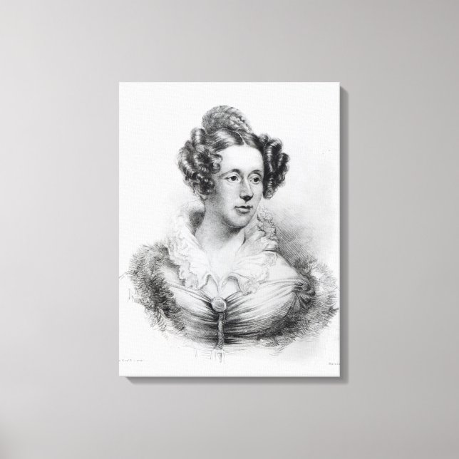 Mary Fairfax Greig Somerville Canvas Print (Front)