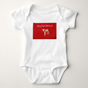 Mary had a little lamb BABY Bodysuit