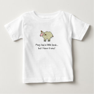 Mary had a little lamb... baby T-Shirt