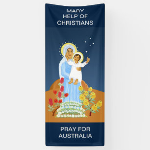 Mary Help of Christians Banner