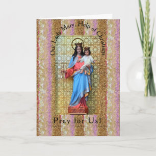 Mary, Help of Christians Card