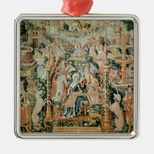 Mary in the Temple, Scenes from Life of the Metal Ornament