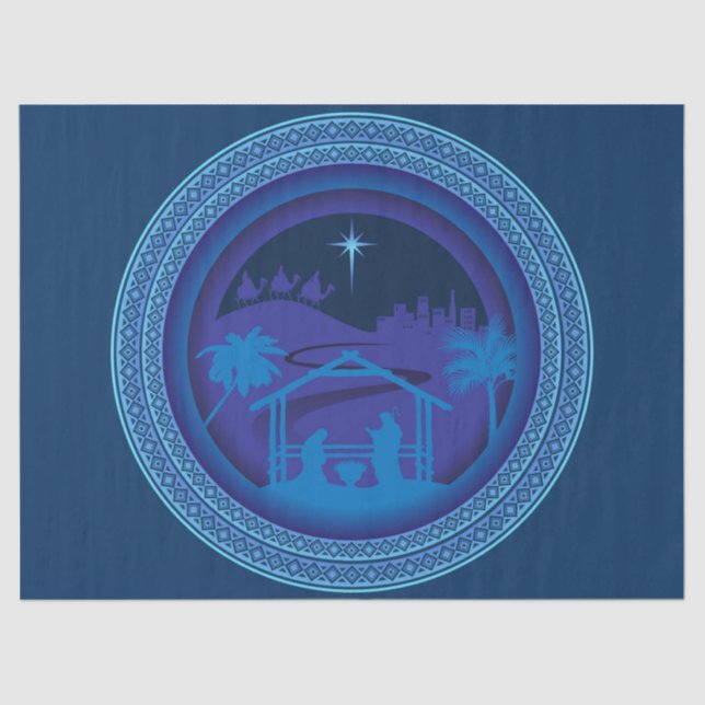 mary joseph jesus tissue paper (Front)