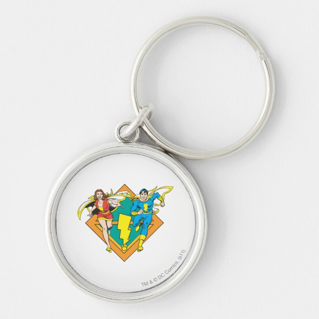 Mary & Junior Run Keychain (Front)