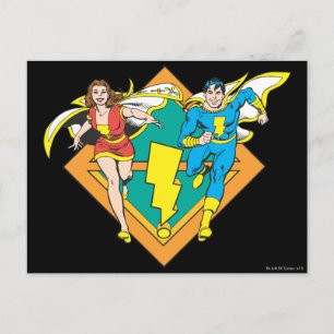 Mary & Junior Run Postcard