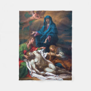 Mary Magdalene and Jesus Fleece Blanket