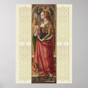 Mary Magdalene by Carlo Crivelli - Renaissance Art Poster