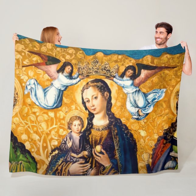 MARY MAGDALENE FLEECE BLANKET (In Situ)