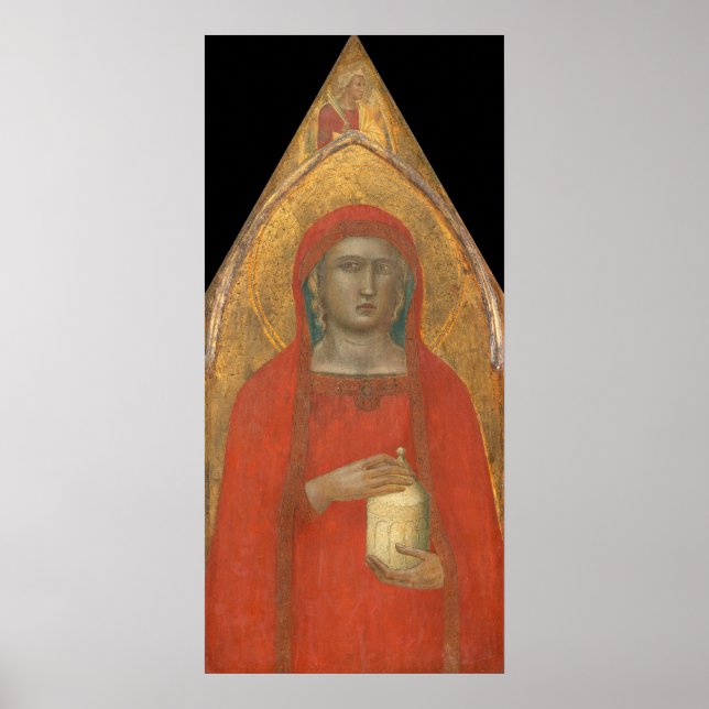 Mary Magdalene - Pietro Lorenzetti Fine Art Poster (Front)
