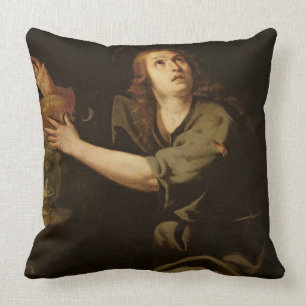 Mary Magdalene Throw Pillow