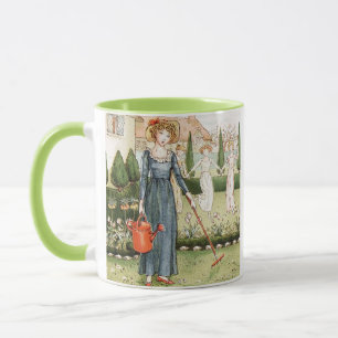 Mary Mary Mug • Kate Greenaway Art
