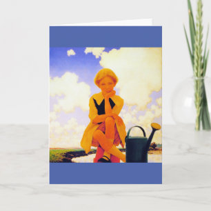 Mary, Mary quite contrary Card