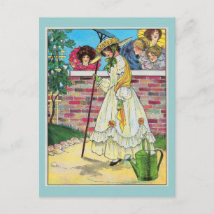 Mary, Mary, quite contrary Postcard