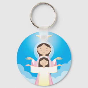 Mary Mother of God Keychain