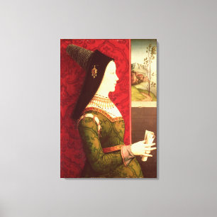 Mary of Burgundy  daughter of Charles the Bold Canvas Print