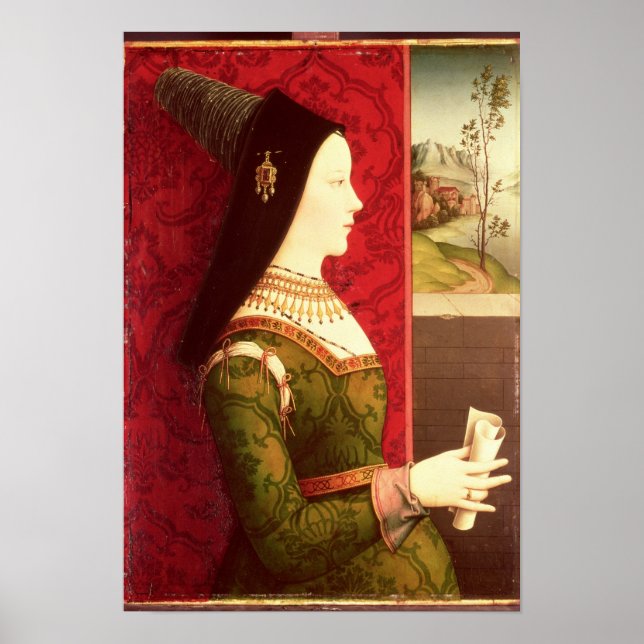 Mary of Burgundy  daughter of Charles the Bold Poster (Front)
