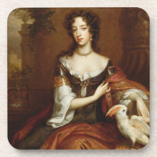 Mary of Modena (1658-1718), c.1685 (oil on canvas) Coaster