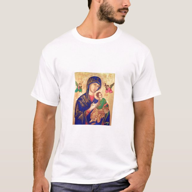 Mary Our Lady of Perpetual Help T-Shirt (Front)