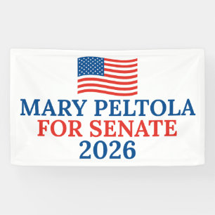 Mary Peltola for Senate 2026 Alaska Election Banner