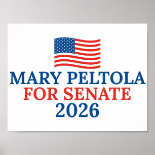 Mary Peltola for Senate 2026 Alaska Election Poster