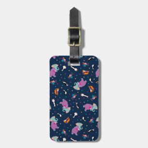 Mary Poppins All Mixed Up Pattern Luggage Tag