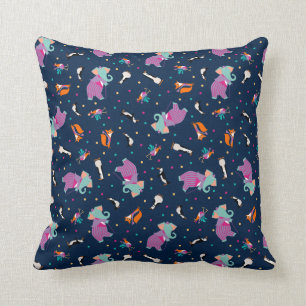 Mary Poppins All Mixed Up Pattern Throw Pillow