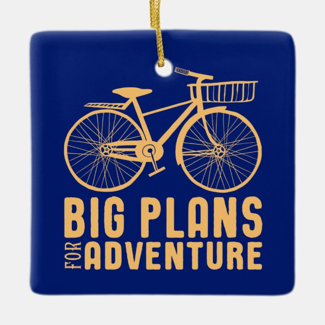 Mary Poppins | Big Plans for Adventure Ceramic Ornament (Front)