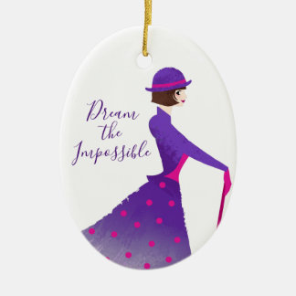 Mary Poppins | Dream the Impossible Ceramic Ornament