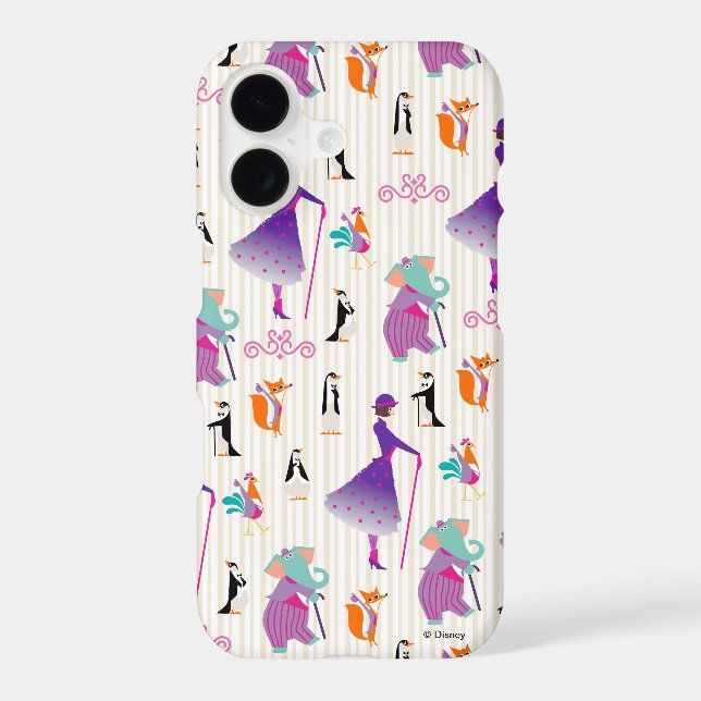 Mary Poppins & Friends Striped Pattern (Back)