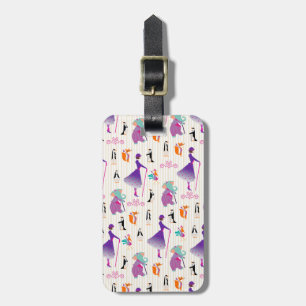 Mary Poppins & Friends Striped Pattern Luggage Tag