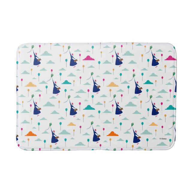 Mary Poppins | Magic Fills the Air Pattern Bath Mat (Front)