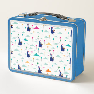 Mary Poppins   Magic Fills the Air Pattern Metal Lunch Box