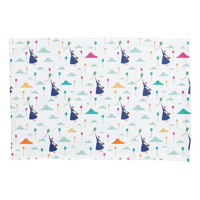 Mary Poppins | Magic Fills the Air Pattern Pillowcase (Front)