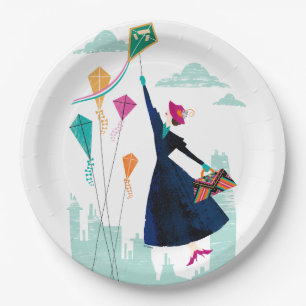 Mary Poppins   Magic in the Air Paper Plate