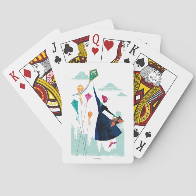 Mary Poppins | Magic in the Air Playing Cards (Back)