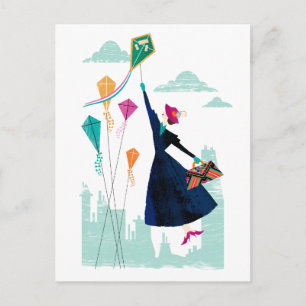 Mary Poppins Magic in the Air Postcard