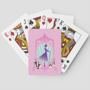 Mary Poppins & Penguins Playing Cards
