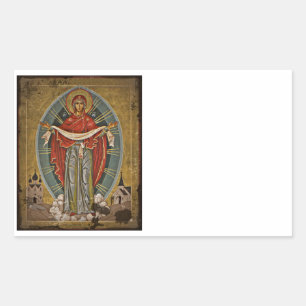 Mary Protector Theotokos Sticker