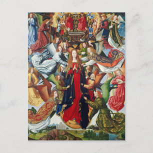 Mary, Queen of Heaven, c. 1485- 1500 Postcard