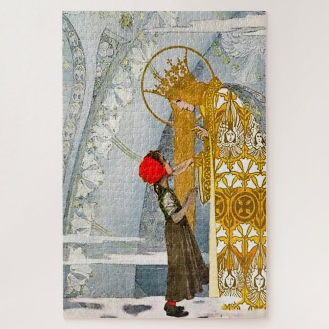 “Mary’s Child” by Heinrich Lefler Jigsaw Puzzle (Vertical)