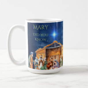 Mary Saviez-Vous Que La Mug De La Nativité