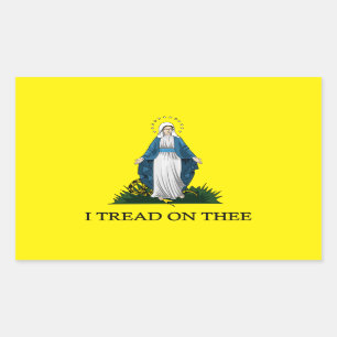 Mary: Serpent Crusher Sticker