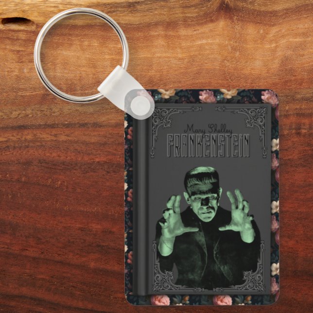 Mary Shelley's Frankenstein Book Keychain (Front)
